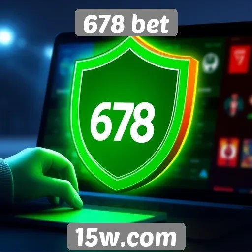 Recursos de segurança do site 678 bet
