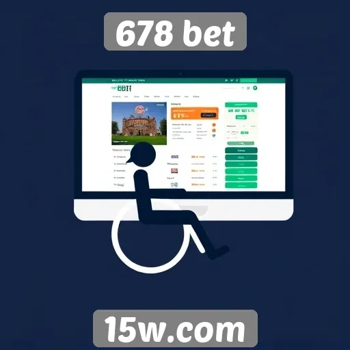 interface do usuário e acessibilidade do site 678 bet